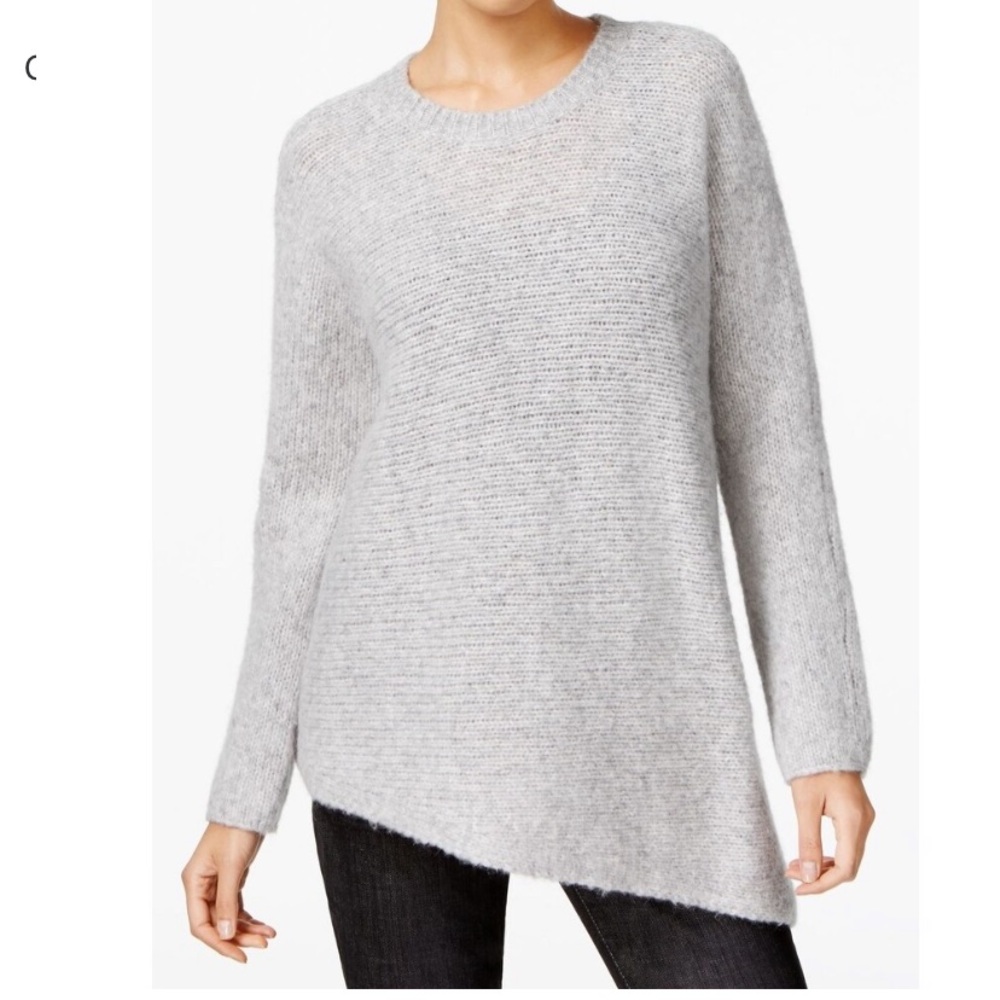 Eileen‎ Fisher Asymmetrical Crewneck Sweater